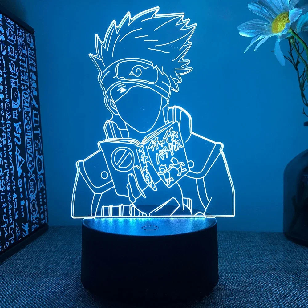 Anime Goku Figure Vegeta Dragon Ball Z Gohan 3D Lamp Decor Action Figurine Toys for Children Room Super Saiyan Gifts Charging