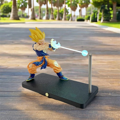 Anime Characters DRAGON BALL Z Son Goku Model Lamp Super Saiyan One Figure Boy Toy Gift Collection Ornaments