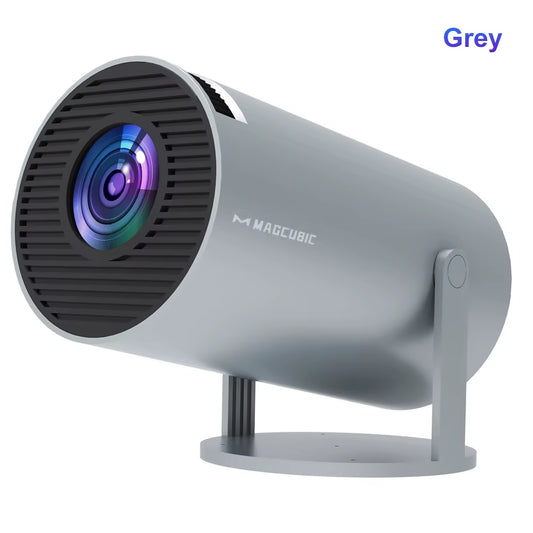 Projector Android11 4K 1280*720P HY300 Pro Dual Wifi 290ANSI 180 Flexible BT5.0 Cinema Outdoor Portable Projetor